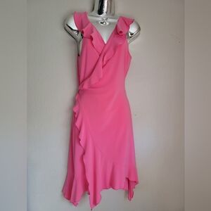 Wet Seal Asymmetrical Pink Dress